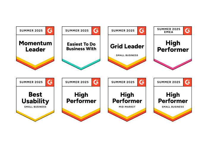 G2 Summer 2025 Badges