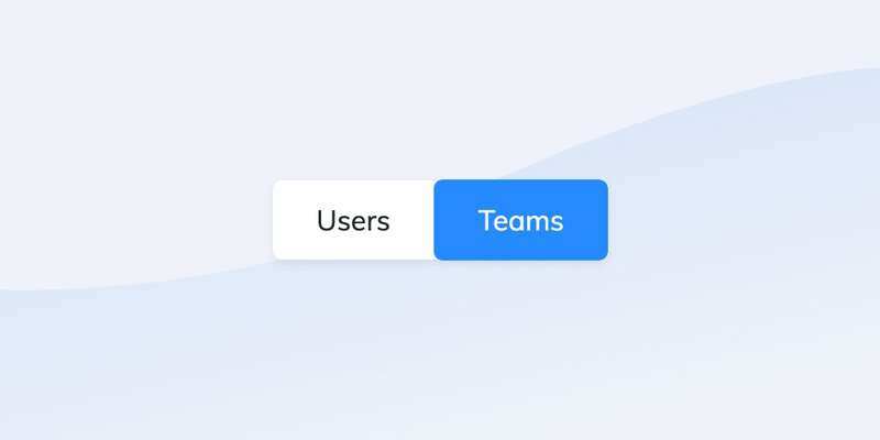 matrix users and teams toggle