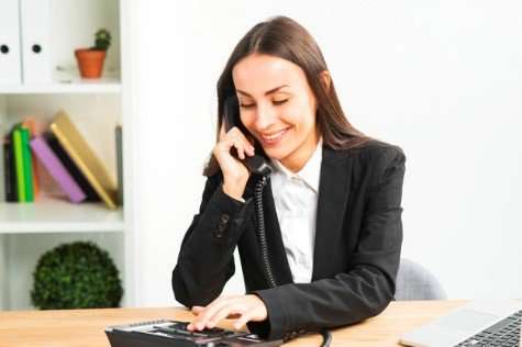 Lady On Telephone