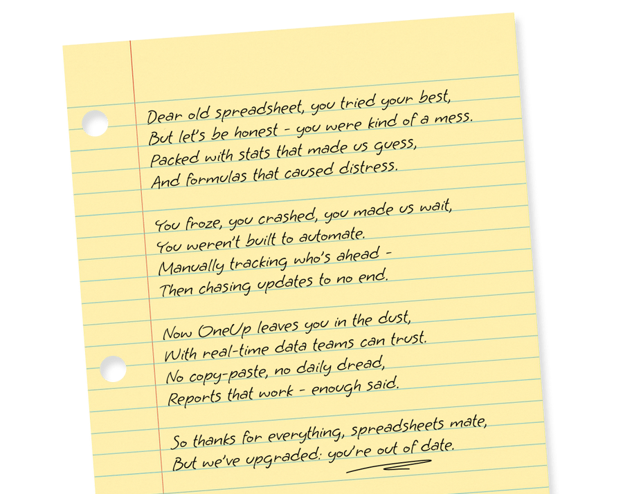 Ode to the Spreadsheet