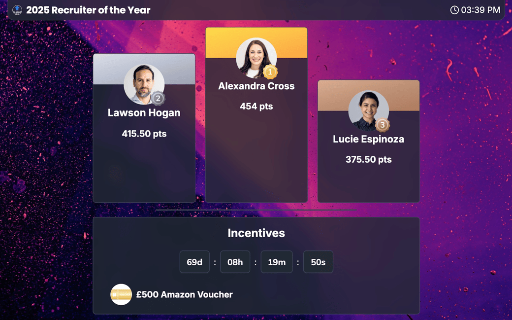 New OneUpTV interface