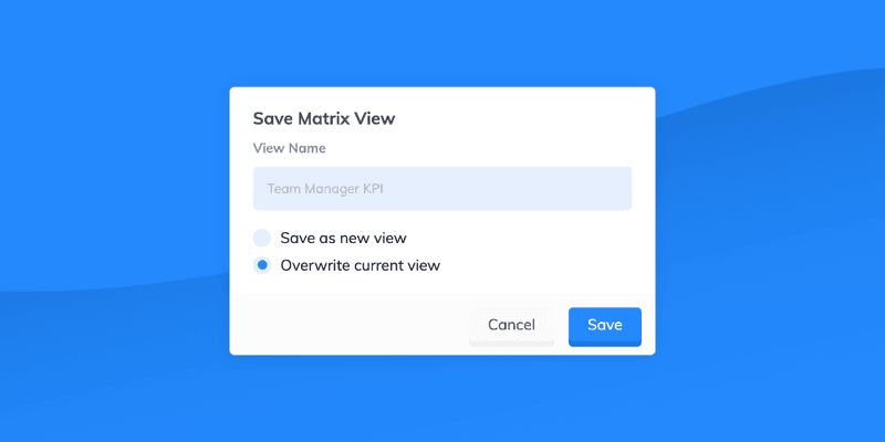 Save View Matrix